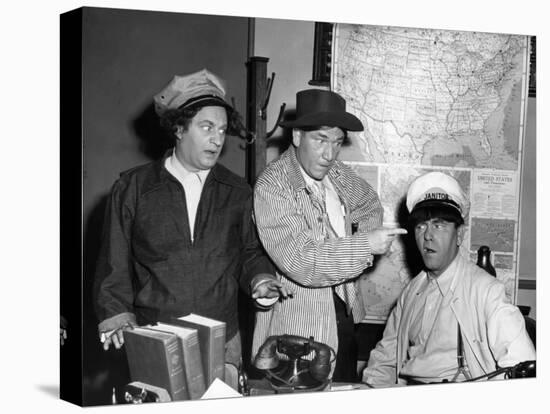 The Three Stooges: Blame it on Moe-null-Stretched Canvas