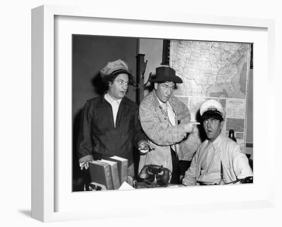 The Three Stooges: Blame it on Moe-null-Framed Photo