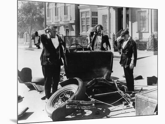 The Three Stooges: Car Troubles-null-Mounted Photo