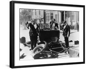 The Three Stooges: Car Troubles-null-Framed Photo