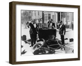 The Three Stooges: Car Troubles-null-Framed Photo