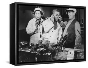 The Three Stooges: Check Up Time-null-Framed Stretched Canvas