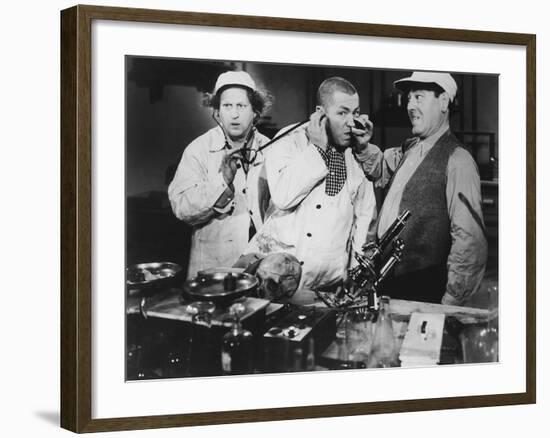 The Three Stooges: Check Up Time-null-Framed Photo