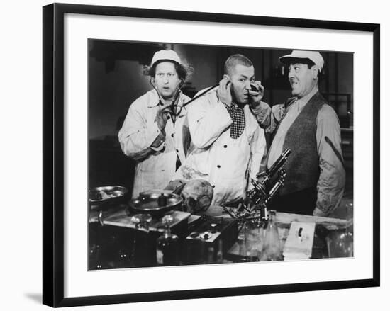 The Three Stooges: Check Up Time-null-Framed Photo