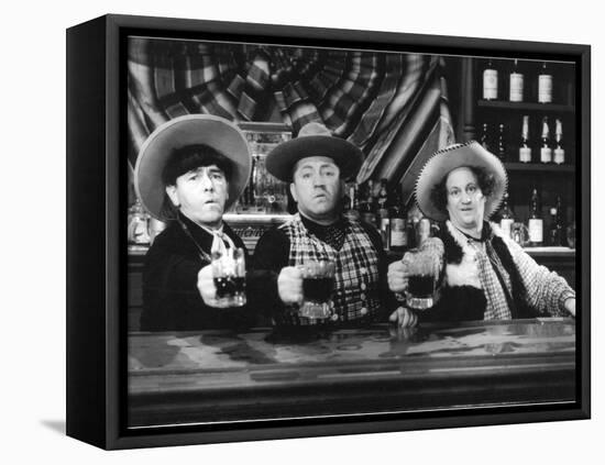 The Three Stooges: For Duty and Humanity!-null-Framed Stretched Canvas