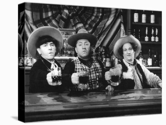 The Three Stooges: For Duty and Humanity!-null-Stretched Canvas