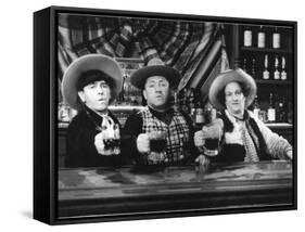 The Three Stooges: For Duty and Humanity!-null-Framed Stretched Canvas