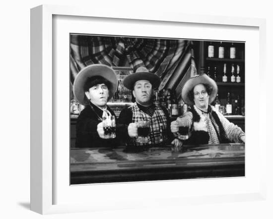 The Three Stooges: For Duty and Humanity!-null-Framed Photo