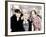 The Three Stooges, from left: Moe Howard, Curly Howard, Larry Fine, ca. 1940s-null-Framed Photo