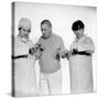 The Three Stooges: Hey Moe! I Got No Pulse!-null-Stretched Canvas