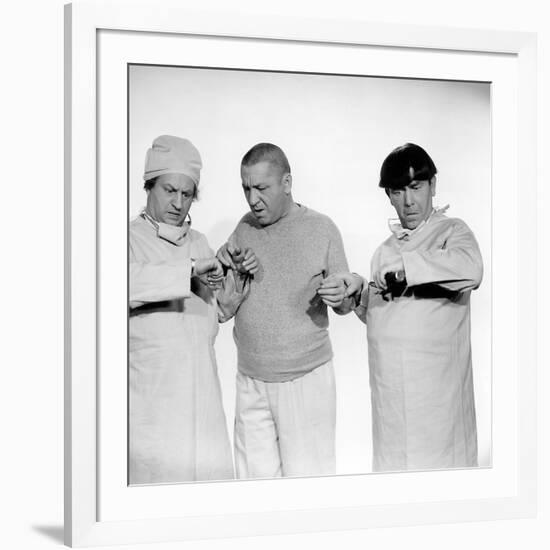 The Three Stooges: Hey Moe! I Got No Pulse!-null-Framed Photo