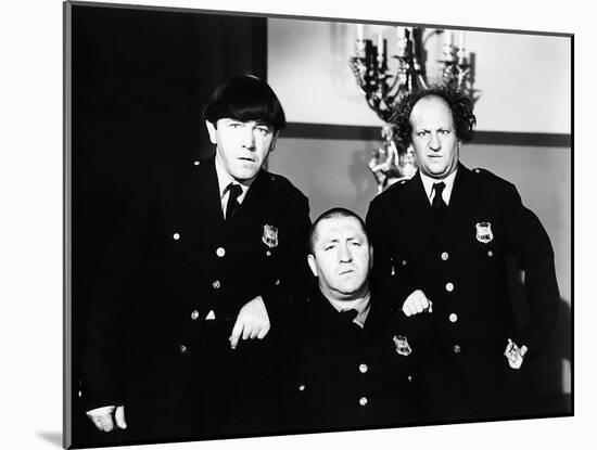 The Three Stooges: Law and Order-null-Mounted Photo