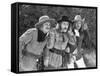 The Three Stooges: Listen Closely!-null-Framed Stretched Canvas