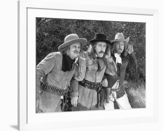 The Three Stooges: Listen Closely!-null-Framed Photo
