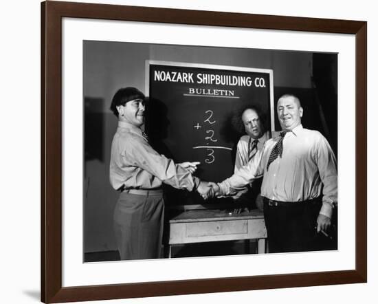 The Three Stooges: Pure Genius!-null-Framed Photo