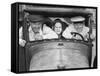 The Three Stooges: Speed Demons!-null-Framed Stretched Canvas