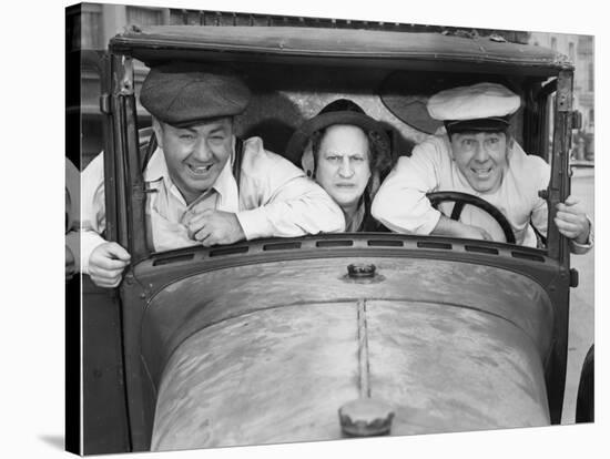 The Three Stooges: Speed Demons!-null-Stretched Canvas