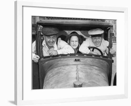 The Three Stooges: Speed Demons!-null-Framed Photo