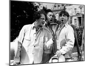 The Three Stooges: The Garden Shop Trio-null-Mounted Photo