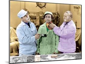 The Three Stooges: The Painters Three!-null-Mounted Photo