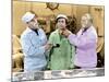 The Three Stooges: The Painters Three!-null-Mounted Photo