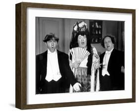 The Three Stooges: The Singing Stooges-null-Framed Photo