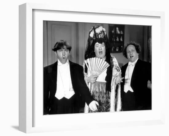 The Three Stooges: The Singing Stooges-null-Framed Photo