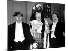The Three Stooges: The Singing Stooges-null-Mounted Photo
