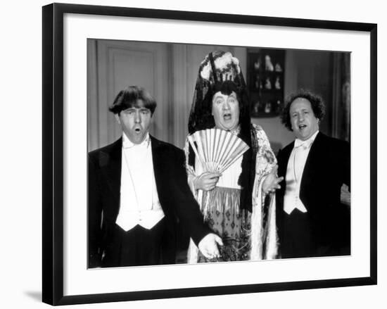 The Three Stooges: The Singing Stooges-null-Framed Photo