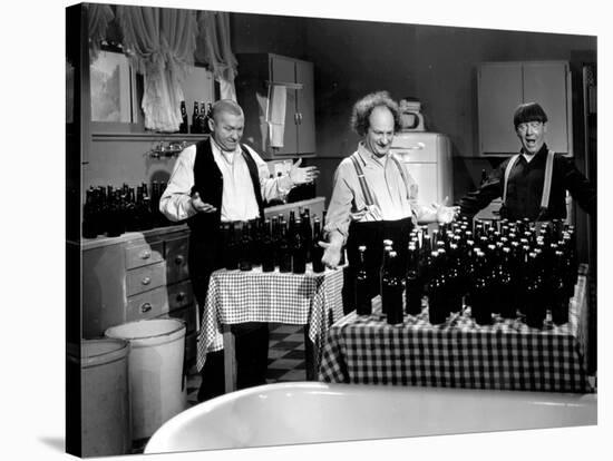 The Three Stooges: They're Poifect!-null-Stretched Canvas
