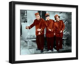 The Three Stooges: Welcome to Hotel Knuckleheads-null-Framed Photo