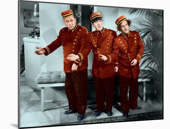 The Three Stooges: Welcome to Hotel Knuckleheads-null-Mounted Photo