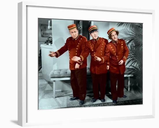 The Three Stooges: Welcome to Hotel Knuckleheads-null-Framed Photo