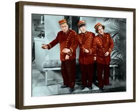 The Three Stooges: Welcome to Hotel Knuckleheads-null-Framed Photo