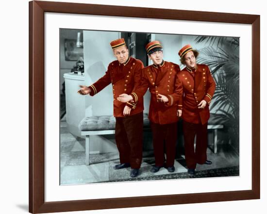 The Three Stooges: Welcome to Hotel Knuckleheads-null-Framed Photo