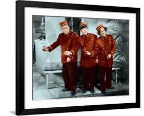 The Three Stooges: Welcome to Hotel Knuckleheads-null-Framed Photo