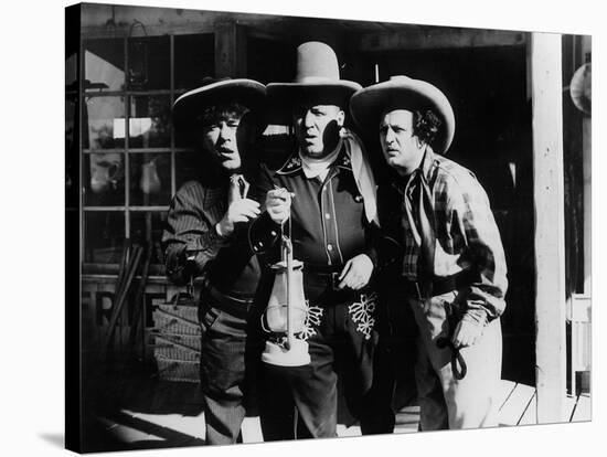 The Three Stooges: Which Way Is West?-null-Stretched Canvas