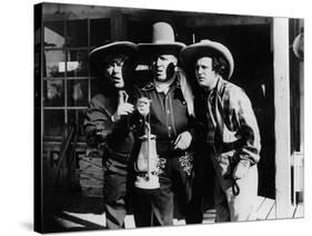 The Three Stooges: Which Way Is West?-null-Stretched Canvas