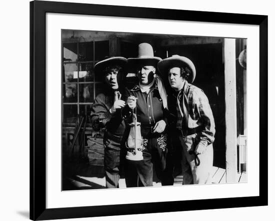 The Three Stooges: Which Way Is West?-null-Framed Photo