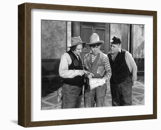 The Three Stooges: Wish We Had GPS-null-Framed Photo