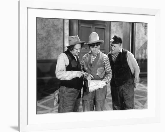 The Three Stooges: Wish We Had GPS-null-Framed Photo