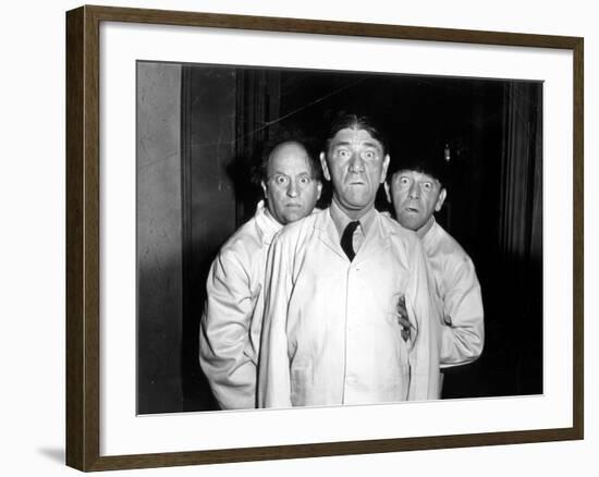 The Three Stooges: You Go Ahead. We'll Be Right Behind You!-null-Framed Photo