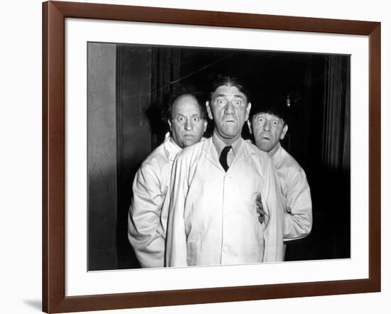 The Three Stooges: You Go Ahead. We'll Be Right Behind You!-null-Framed Photo