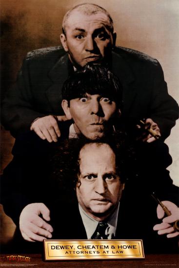 The Three Stooges-null-Lamina Framed Poster