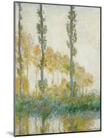 The Three Trees, Autumn, 1891-Claude Monet-Mounted Giclee Print