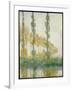 The Three Trees, Autumn, 1891-Claude Monet-Framed Giclee Print