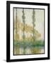 The Three Trees, Autumn, 1891-Claude Monet-Framed Giclee Print