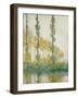 The Three Trees, Autumn, 1891-Claude Monet-Framed Giclee Print