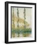 The Three Trees, Autumn, 1891-Claude Monet-Framed Giclee Print