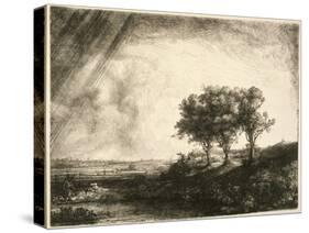 the Three Trees-Rembrandt van Rijn-Stretched Canvas